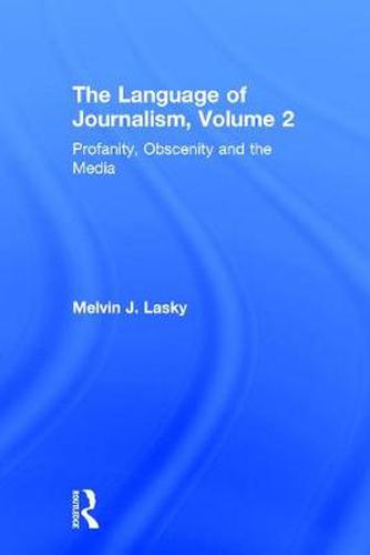 Cover image for The Language of Journalism