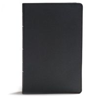 Cover image for KJV Giant Print Reference Bible, Black Genuine Leather