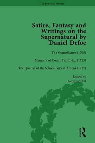 Cover image for Satire, Fantasy and Writings on the Supernatural by Daniel Defoe, Part I Vol 3