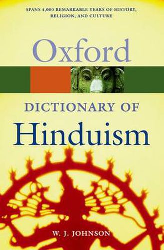 Cover image for A Dictionary of Hinduism