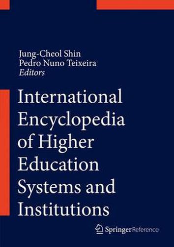 Cover image for The International Encyclopedia of Higher Education Systems and Institutions