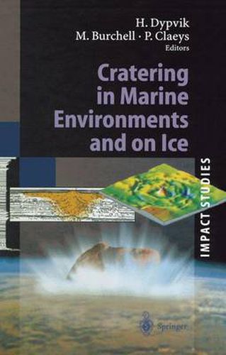 Cover image for Cratering in Marine Environments and on Ice