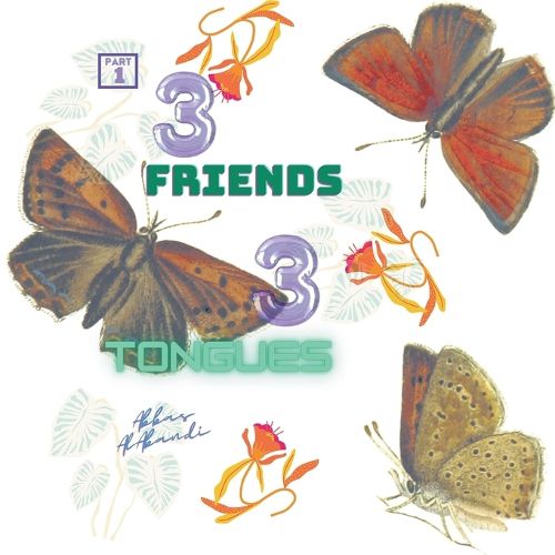 Cover image for 3 Friends, 3 Tongues