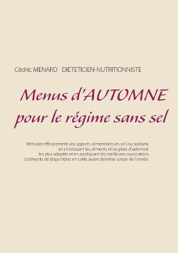 Menus d'automne pour le regime sans sel