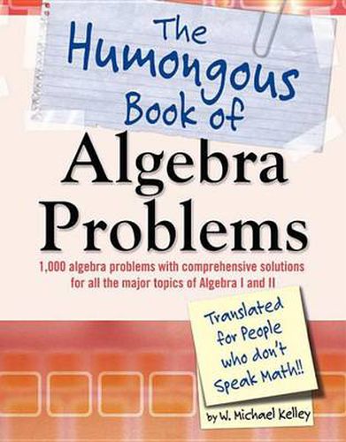 Cover image for The Humongous Book of Algebra Problems