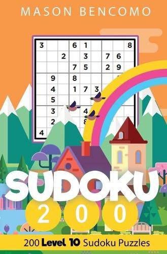 Cover image for Sudoku 200: The Hardest Sudoku Puzzles In The World