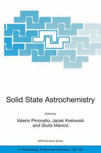 Cover image for Solid State Astrochemistry