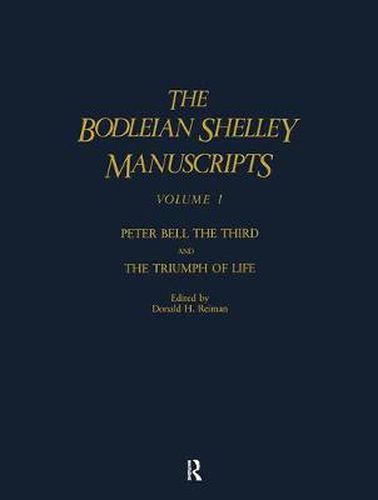 Cover image for The Bodleian Shelley Manuscripts