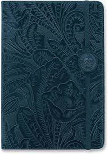 Baroque - A5 - Navy - Week to View - Multi Language 2025 Diary