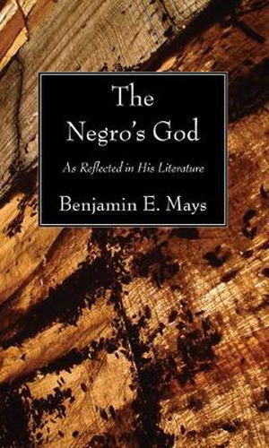 Cover image for The Negro's God: As Reflected in His Literature