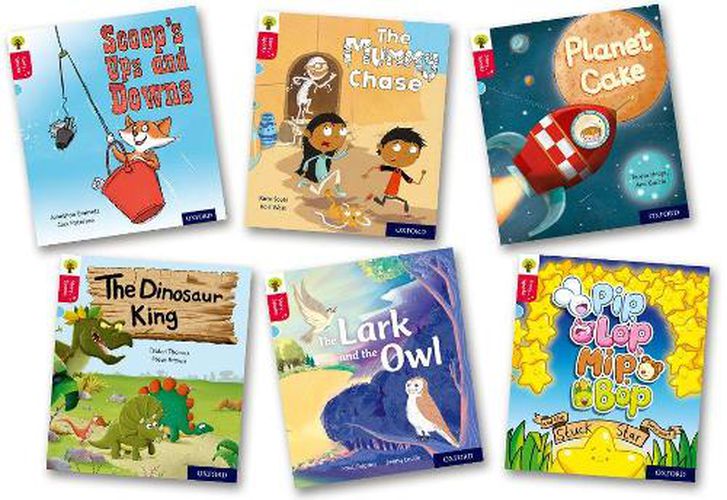 Cover image for Oxford Reading Tree Story Sparks: Oxford Level 4: Mixed Pack of 6