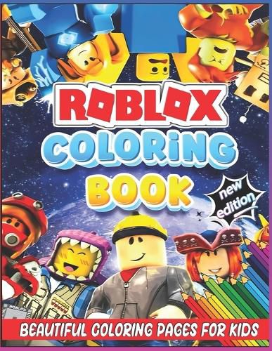 Cover image for Roblox Coloring Book