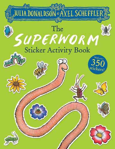 Cover image for The Superworm Sticker Book