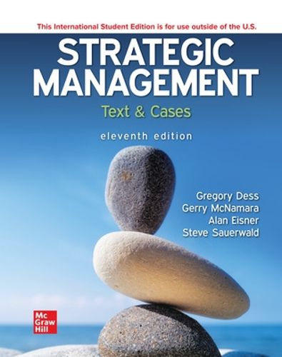 Cover image for Strategic Management: Text and Cases ISE