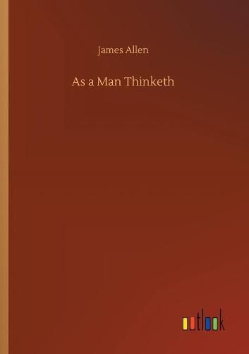 Cover image for As a Man Thinketh