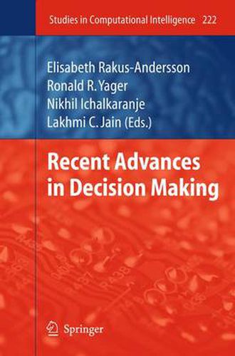 Cover image for Recent Advances in Decision Making