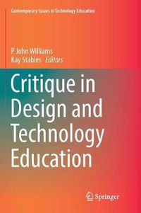 Cover image for Critique in Design and Technology Education