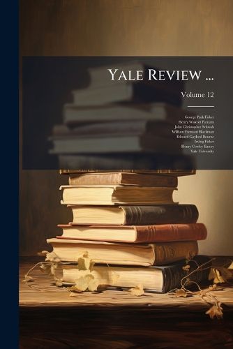 Cover image for Yale Review ...; Volume 12