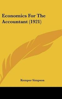 Cover image for Economics for the Accountant (1921)