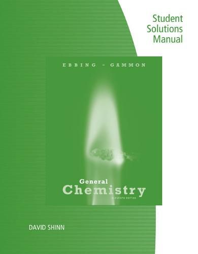 Cover image for Student Solutions Manual for Ebbing/Gammon's General Chemistry, 11th