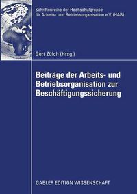 Cover image for Beitrage der Arbeits- und Betriebsorganisation zur Beschaftigungssicherung