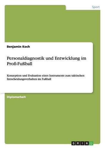 Cover image for Personaldiagnostik Und Entwicklung Im Profi-Fuball