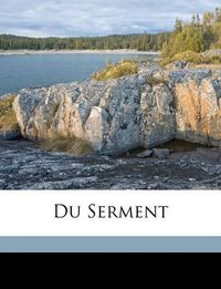 Cover image for Du Serment