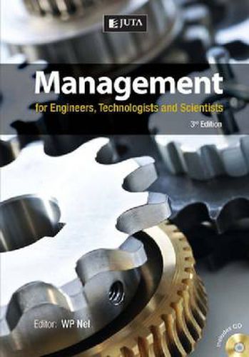 Cover image for Management for engineers, technologists and scientists