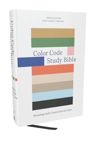 Cover image for Color Code Study Bible, Revealing God's Truth Color by Color (KJV, Hardcover, Red Letter)