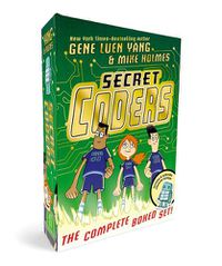Cover image for Secret Coders: The Complete Boxed Set: (Secret Coders, Paths & Portals, Secrets & Sequences, Robots & Repeats, Potions & Parameters, Monsters & Modules)