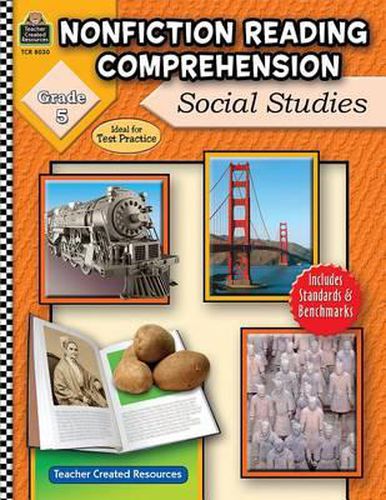 Cover image for Nonfiction Reading Comprehension: Social Studies, Grade 5