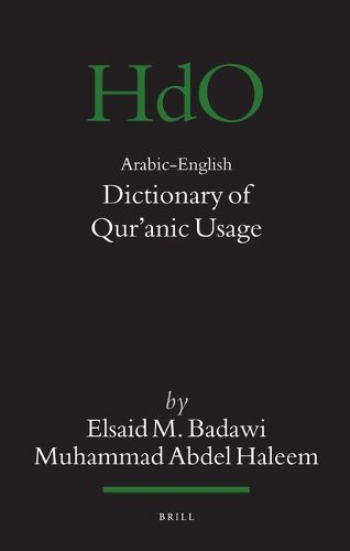 Cover image for Arabic-English Dictionary of Qur'anic Usage