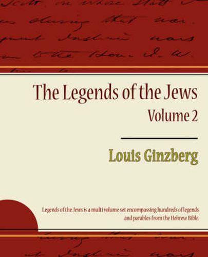 Cover image for The Legends of the Jews - Volume 2