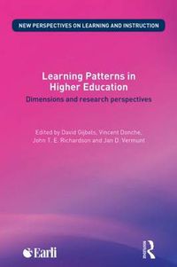 Cover image for Learning Patterns in Higher Education: Dimensions and research perspectives