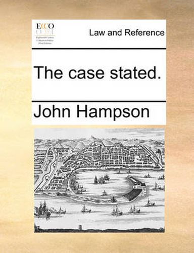 Cover image for The Case Stated.