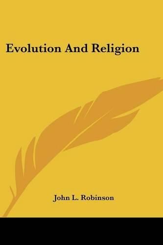 Cover image for Evolution and Religion