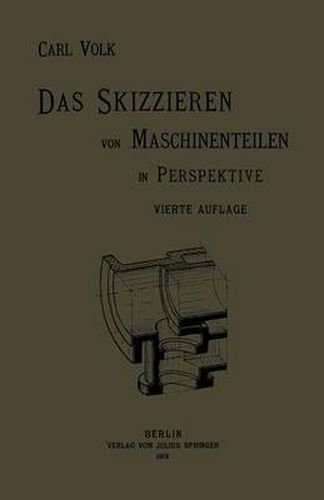 Cover image for Das Skizzieren Von Maschinenteilen in Perspektive