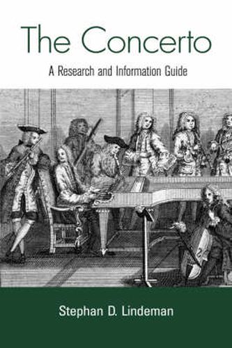 Cover image for The Concerto: A Research and Information Guide