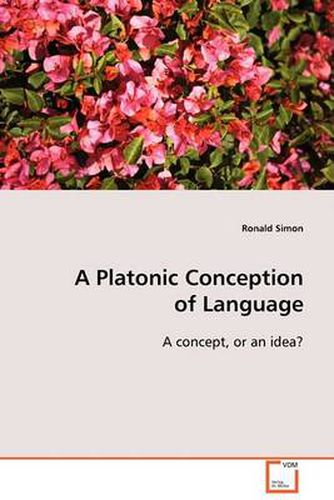 Cover image for A Platonic Conception of Language