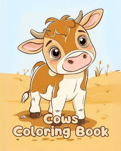 Cover image for Cows Coloring Book