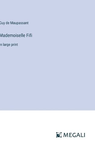 Cover image for Mademoiselle Fifi