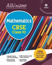 Cover image for All In One Class 10th Mathematics for CBSE Exam 2024