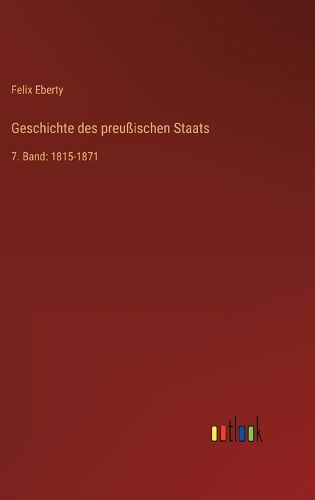 Cover image for Geschichte des preussischen Staats