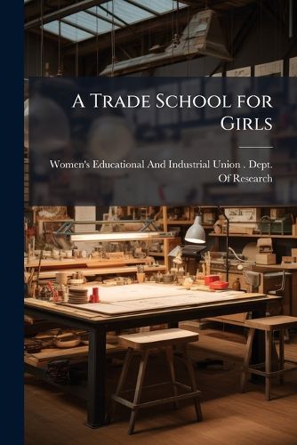 Cover image for A Trade School for Girls: A Preliminary Investigation in a Typical Manufacturing City, Worcester, Mass