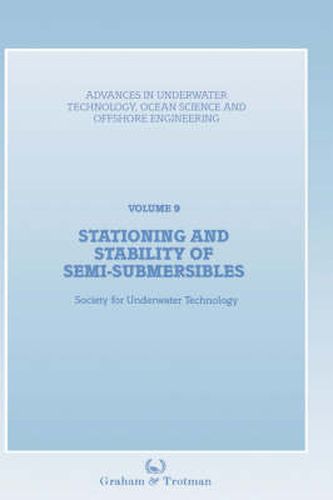 Cover image for Stationing and Stability of Semi-Submersibles