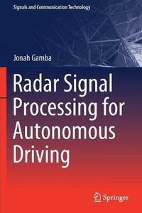 Cover image for Radar Signal Processing for Autonomous Driving