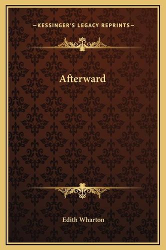 Cover image for Afterward