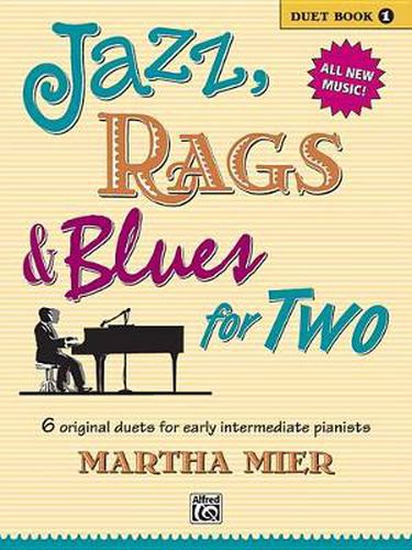 Cover image for Jazz, Rags & Blues for 2 Book 1