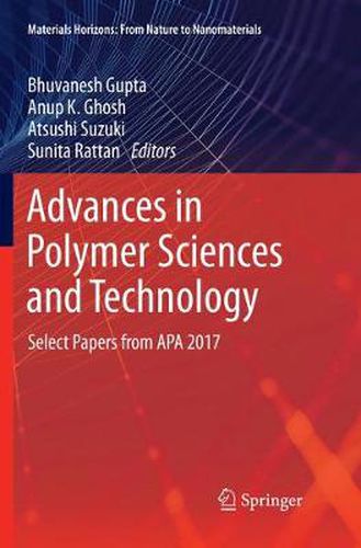 Cover image for Advances in Polymer Sciences and Technology: Select Papers from APA 2017