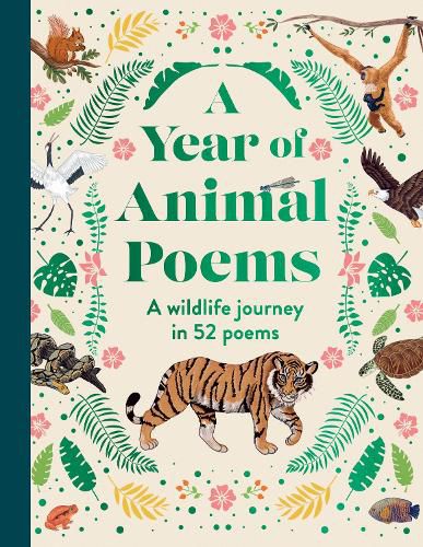 Cover image for A Year of Animal Poems